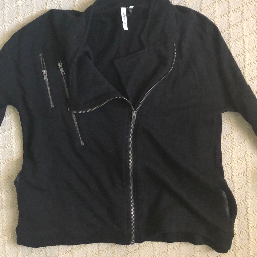 Black zip jacket